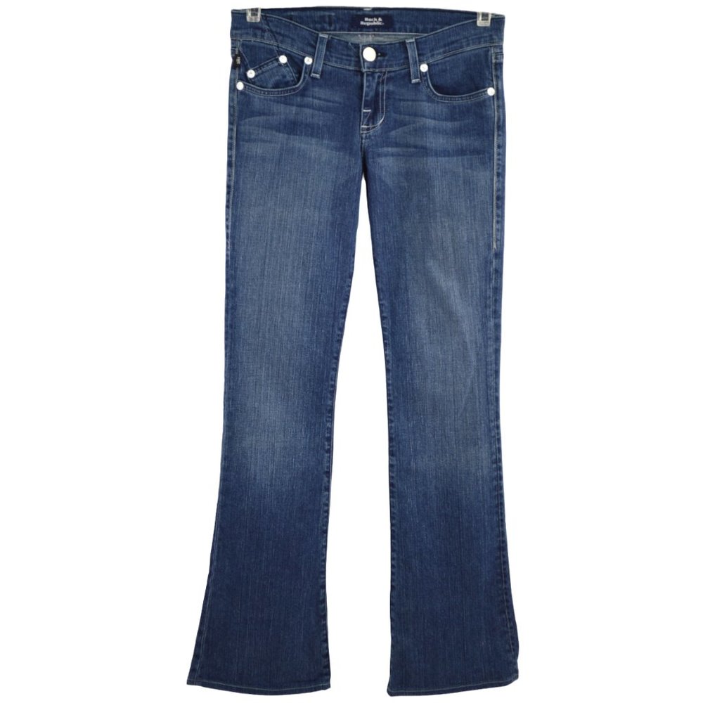 ROCK & REPUBLIC Kasandra Jeans Size 26 x 31 Bootcut Denim